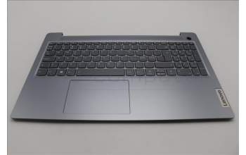 Lenovo 5CB1M46864 C-Cover with keyboard, Nordic, Arctic Grey, Backlight, Fingerprint, UK