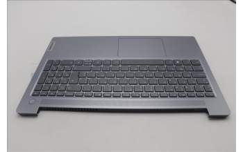 Lenovo 5CB1M46877 C-Cover with keyboard, Belgian, Arctic Grey, Backlight, UK