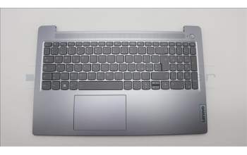 Lenovo 5CB1M46892 C-Cover with keyboard, Italian, Arctic Grey, Backlight, UK
