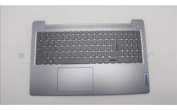 Lenovo 5CB1M46900 C-Cover with keyboard, Spanish, Arctic Grey, Backlight, UK