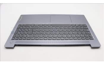 Lenovo 5CB1M46900 C-Cover with keyboard, Spanish, Arctic Grey, Backlight, UK