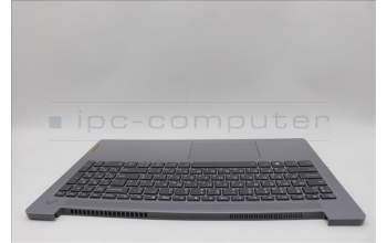 Lenovo 5CB1M46906 C-Cover with keyboard, Ukraine, Arctic Grey, Backlight, US