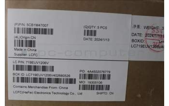 Lenovo 5CB1M47007 Tastatur inkl. Topcase ASM_BUL L 83EMAB BL