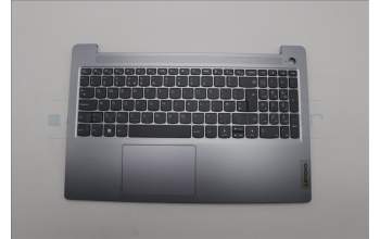 Lenovo 5CB1M47037 C-Cover with keyboard, UK English, Arctic Grey, Non-Backlight, Fingerprint, UK