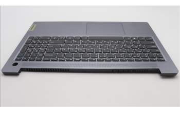 Lenovo 5CB1M47047 C-Cover with keyboard, Russian, Arctic Grey, Non-Backlight, Fingerprint, US