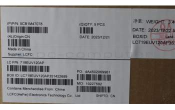 Lenovo 5CB1M47078 C-Cover with keyboard, Russian, Arctic Grey, Non-Backlight, US