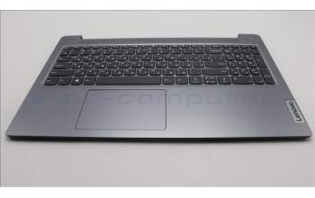 Lenovo 5CB1M47078 C-Cover with keyboard, Russian, Arctic Grey, Non-Backlight, US