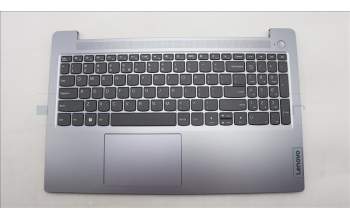 Lenovo 5CB1M47091 C-Cover with keyboard, US English Euro, Arctic Grey, Non-Backlight, US