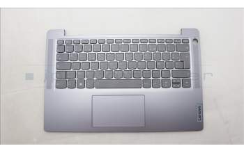 Lenovo 5CB1M47824 C-Cover with keyboard, French, Arctic Grey, Fingerprint, US
