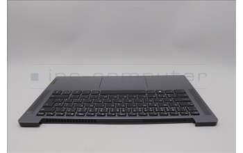 Lenovo 5CB1M47852 C-Cover with keyboard, Czech/Slovakian, Arctic Grey, Non-Fingerprint, UK