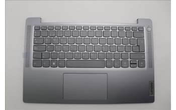 Lenovo 5CB1M47871 C-Cover with keyboard, Spanish, Arctic Grey, Non-Fingerprint, UK