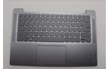 Lenovo 5CB1M47877 C-Cover with keyboard, Ukraine, Arctic Grey, Non-Fingerprint, US