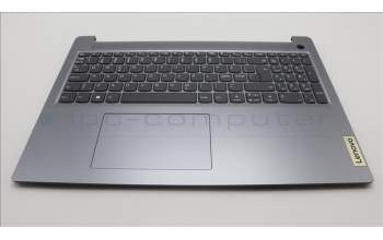 Lenovo 5CB1M48034 C-Cover with keyboard, Nordic, Arctic Grey, Non-Backlight, Non-Fingerprint, UK