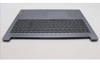 Lenovo 5CB1M48059 C-Cover with keyboard, German, Arctic Grey, Non-Backlight, Non-Fingerprint, UK