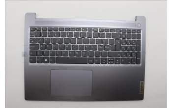 Lenovo 5CB1M48065 C-Cover with keyboard, Nordic, Arctic Grey, Non-Backlight, Non-Fingerprint, UK