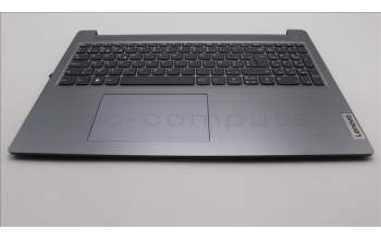 Lenovo 5CB1M48066 C-Cover with keyboard, Belgian, Arctic Grey, Non-Backlight, Non-Fingerprint, UK