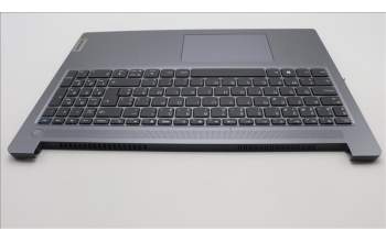 Lenovo 5CB1M48066 C-Cover with keyboard, Belgian, Arctic Grey, Non-Backlight, Non-Fingerprint, UK