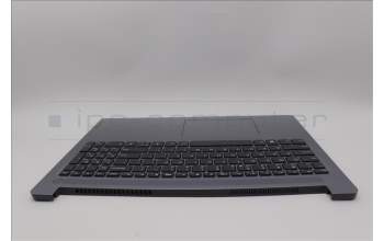 Lenovo 5CB1M48070 C-Cover with keyboard, US English Euro, Arctic Grey, Non-Backlight, Non-Fingerprint, US