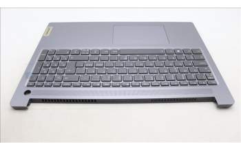 Lenovo 5CB1M48211 C-Cover with keyboard, Nordic, Arctic Grey, Backlight, Non-Fingerprint, UK