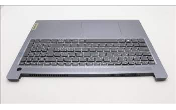 Lenovo 5CB1M48216 C-Cover with keyboard, Switzerland, Arctic Grey, Backlight, Non-Fingerprint, UK