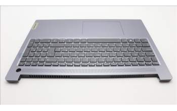 Lenovo 5CB1M48220 C-Cover with keyboard, UK English, Arctic Grey, Backlight, Non-Fingerprint, UK