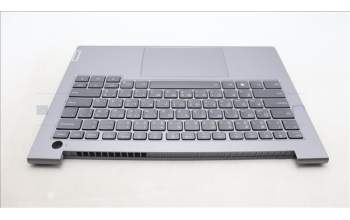 Lenovo 5CB1M48325 C-Cover with keyboard, Arabic, Arctic Grey, Backlight, US