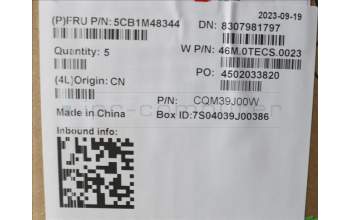 Lenovo 5CB1M48344 Tastatur inkl. Topcase ASM_NORDIC W21KJ AGBL