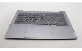 Lenovo 5CB1M48346 C-Cover with keyboard, Russian, Arctic Grey, Backlight, US