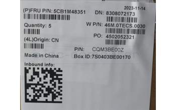 Lenovo 5CB1M48351 Tastatur inkl. Topcase ASM_THAI W21KJ AGBL