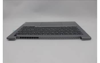 Lenovo 5CB1M48371 C-Cover with keyboard, Italian, Arctic Grey, Non-Backlight, UK