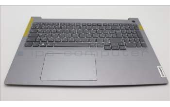 Lenovo 5CB1M48400 C-Cover with keyboard, French Arabic, Arctic Grey, Backlight, UK