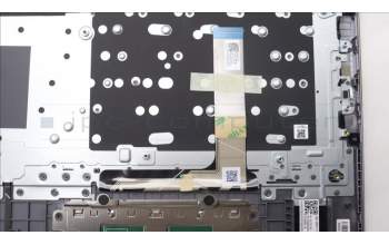 Lenovo 5CB1M48403 C-Cover with keyboard, Greek, Arctic Grey, Backlight, US