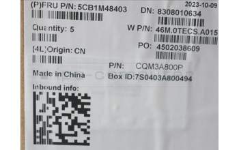 Lenovo 5CB1M48403 C-Cover with keyboard, Greek, Arctic Grey, Backlight, US