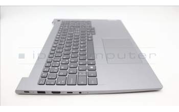 Lenovo 5CB1M48416 C-Cover with keyboard, Switzerland, Arctic Grey, Backlight, UK