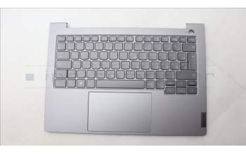 Lenovo 5CB1M48472 C-Cover with keyboard, Hungarian, Arctic Grey, Backlight, UK