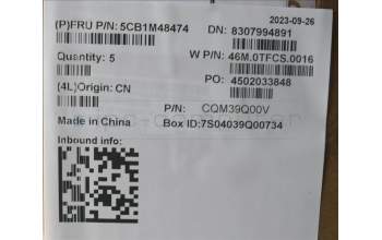 Lenovo 5CB1M48474 Tastatur inkl. Topcase ASM_ITA W21KG AGBL