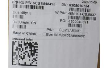 Lenovo 5CB1M48495 C-Cover with keyboard, English, Arctic Grey, Non-Backlight, US