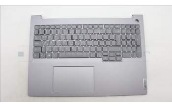Lenovo 5CB1M48523 C-Cover with keyboard, Bulgarian, Arctic Grey, Backlight, UK