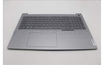 Lenovo 5CB1M48528 C-Cover with keyboard, French Arabic, Arctic Grey, Backlight, UK