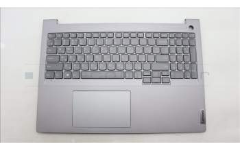 Lenovo 5CB1M48541 C-Cover with keyboard, Russian, Arctic Grey, Backlight, US
