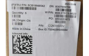 Lenovo 5CB1M48542 C-Cover with keyboard, Slovenian, Arctic Grey, Backlight, UK