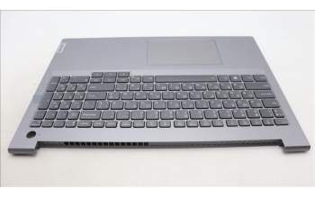 Lenovo 5CB1M48549 C-Cover with keyboard, Ukraine, Arctic Grey, Backlight, US