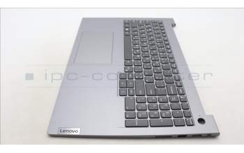 Lenovo 5CB1M48551 C-Cover with keyboard, Arabic, Arctic Grey, Non-Backlight, US