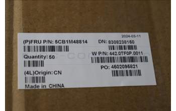 Lenovo 5CB1M48814 COVER Hinge Cover W 83CA OG