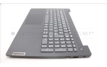 Lenovo 5CB1M48898 C-Cover with keyboard, Czech Slovakian, Black, UK