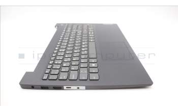 Lenovo 5CB1M48916 C-Cover with keyboard, Slovenian, Black, UK