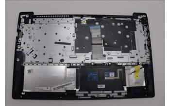 Lenovo 5CB1M50169 C-Cover with keyboard, Slovenian, Black, UK