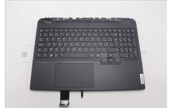 Lenovo 5CB1M64768 C-Cover with keyboard, Belgian, White Backlight, UK