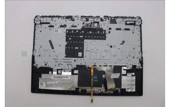 Lenovo 5CB1M64873 C-Cover with keyboard, Nordic, White Backlight, UK