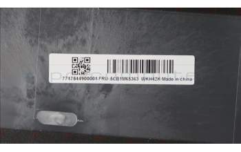Lenovo 5CB1M65363 LCD Cover, 83DV, W/Antenna, T32, WW_LOQ